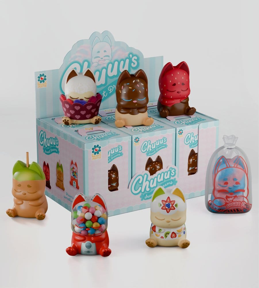 Chuuu Vinyl Mini Figures S2 Sweet Treats 11 cm Blind Box Display (6) [6]