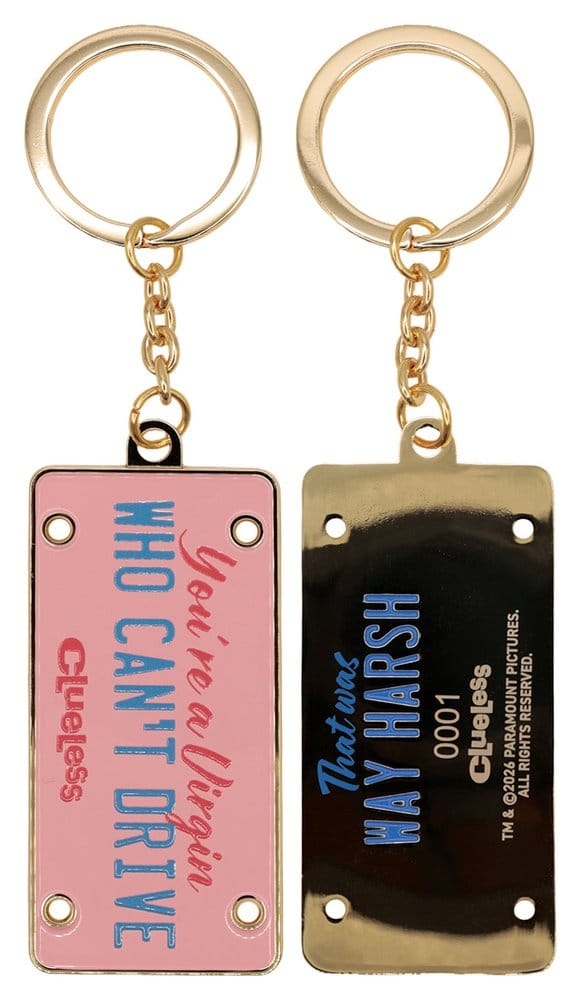 Clueless Keyring License Plate Limited Edition [4]