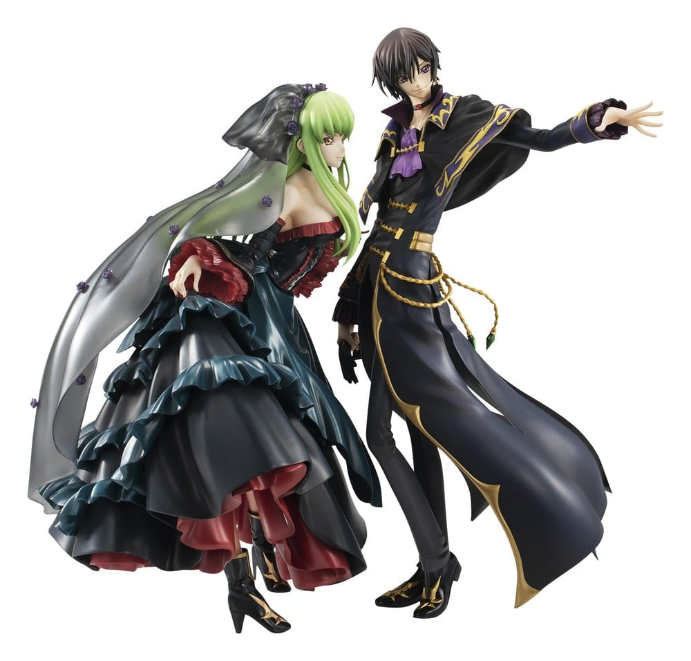 Code Geass: Lelouch of the Rebellion Precious G.E.M. Series Statue 2-Pack L.L. & C.C. 20th Anniversary 25 cm [3]
