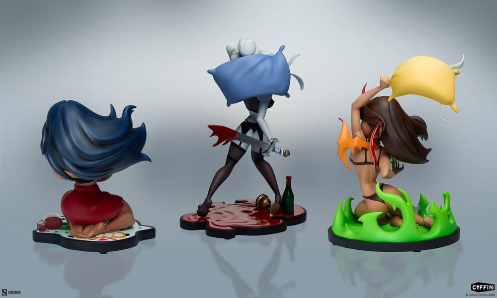 Coffin Comics Designer Statues Set Sleepover In Hell [8]