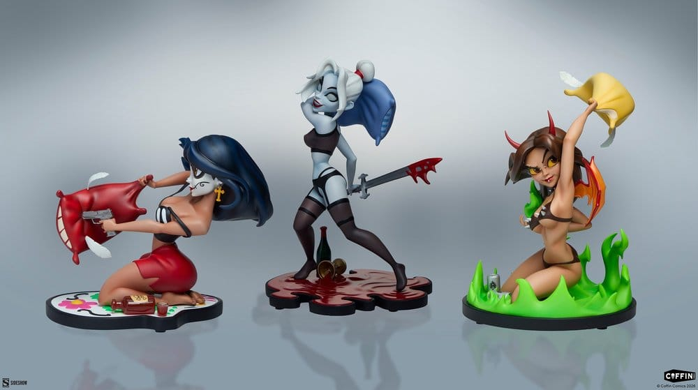 Coffin Comics Designer Statues Set Sleepover In Hell [9]