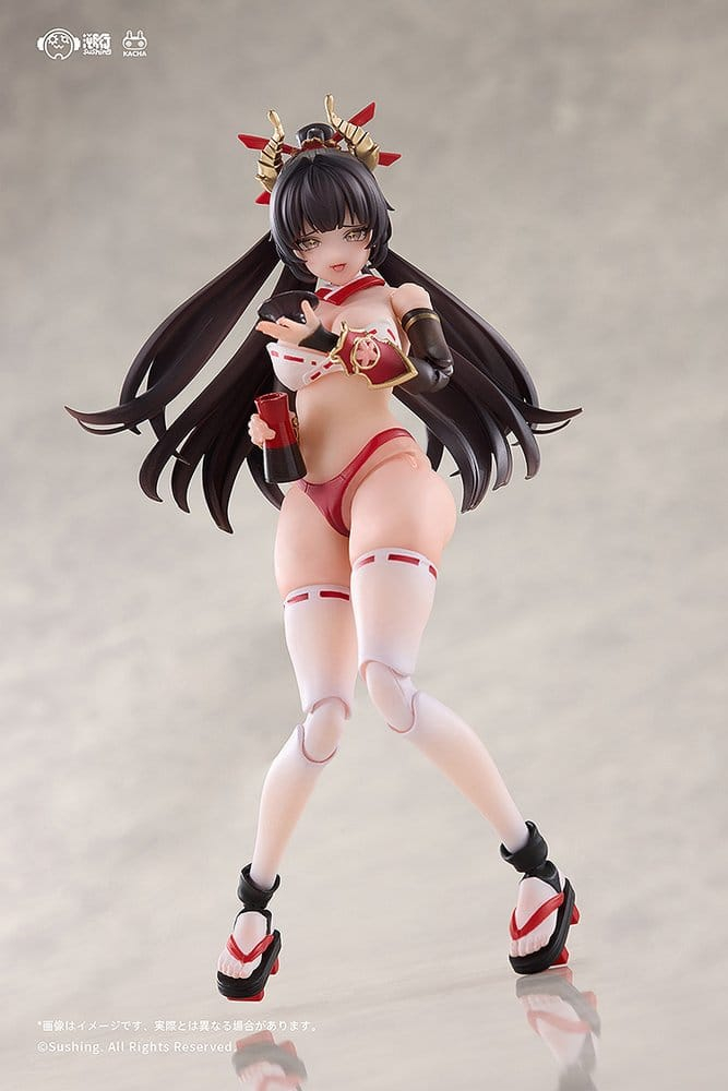 Combat Priestess Action Figure 1/12 Sakura Uefuji 15 cm [9]