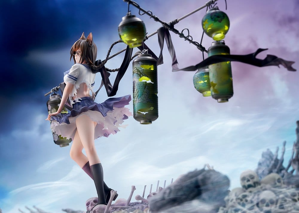 Comics Bakemonogatari PVC Figure 1/7 Tsubasa Hanekawa 26 cm [6]