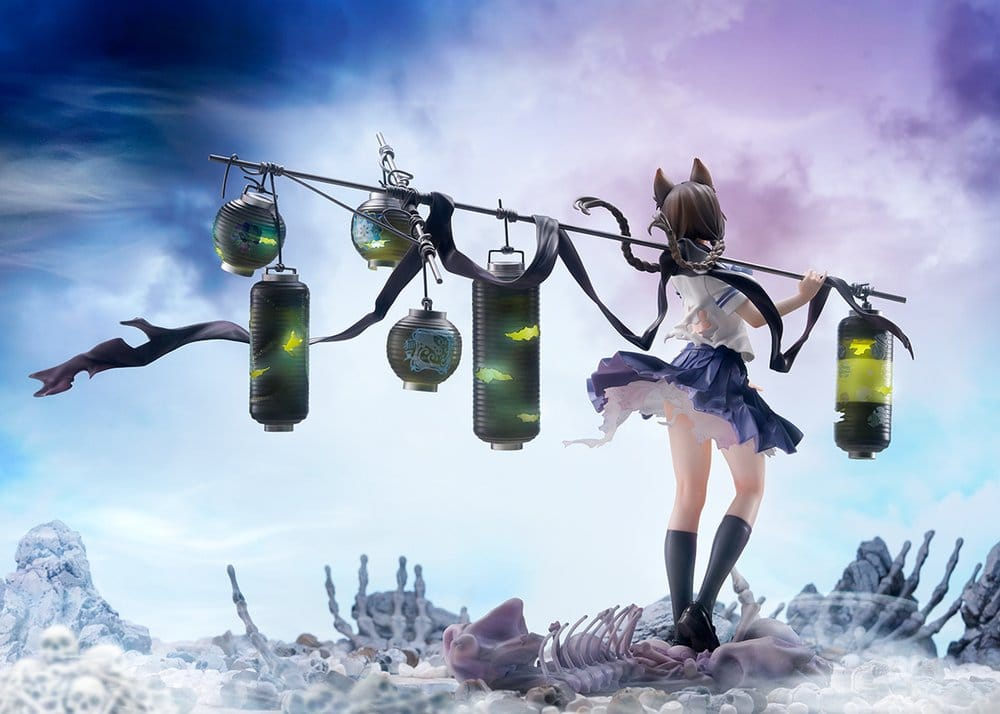 Comics Bakemonogatari PVC Figure 1/7 Tsubasa Hanekawa 26 cm [10]