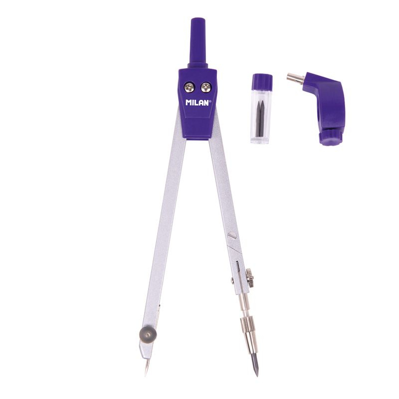 Compas MILAN universal albastru cu brat articulat [1]