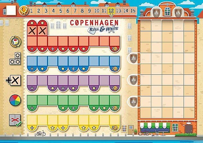 Copenhagen – Roll & Write [4]