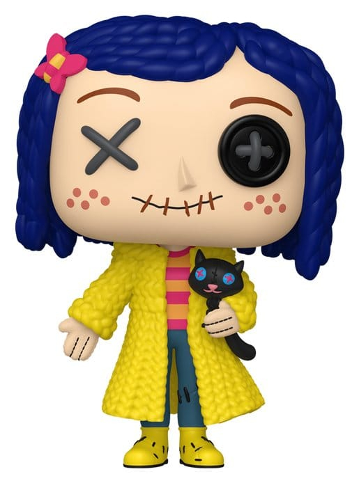 Coraline POP! Movies Vinyl Figure Coraline (Patchwork) 9 cm [2]