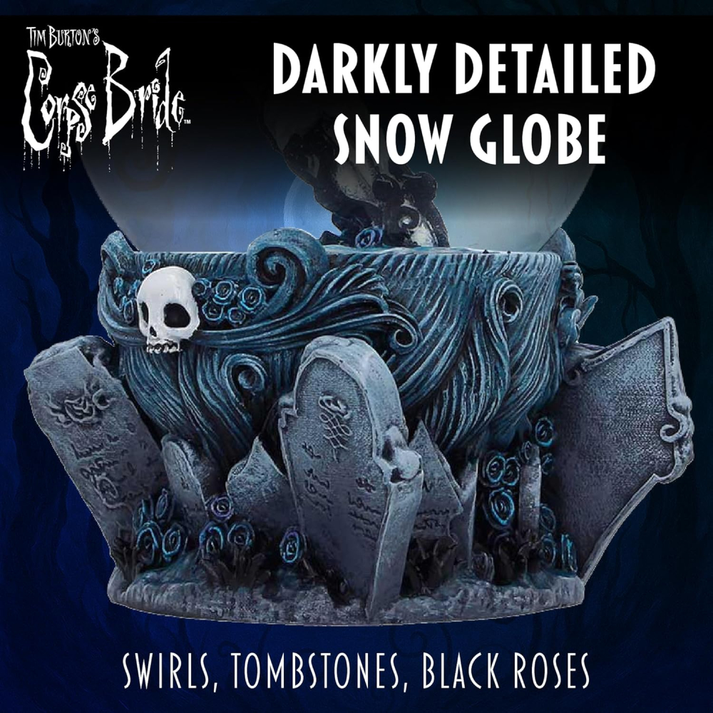 Corpse Bride Snow Globe Emily's Hand - Glob Decorativ Oficial [4]