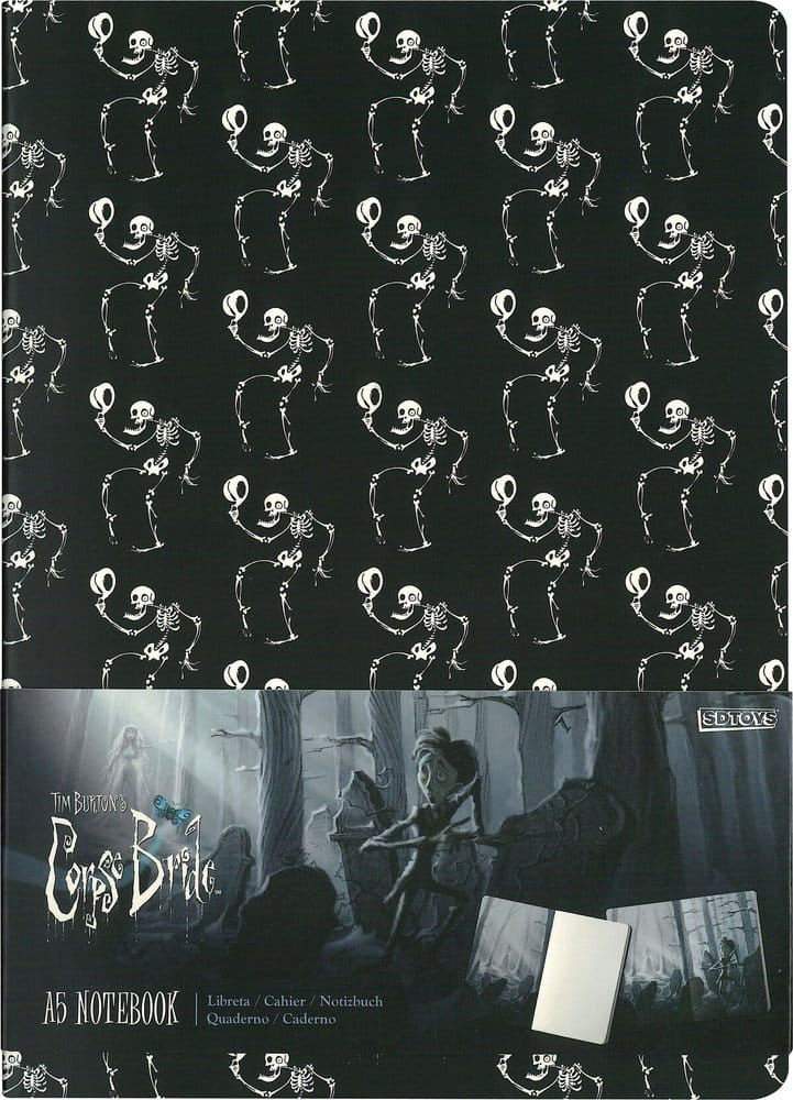 Corpse Bride Softcover Notebook Skeleton ver. A 21 cm [2]