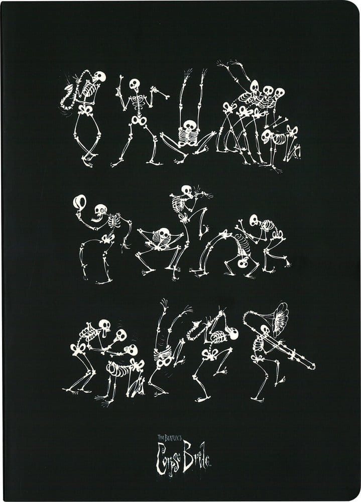 Corpse Bride Softcover Notebook Skeleton ver. B 21 cm [7]