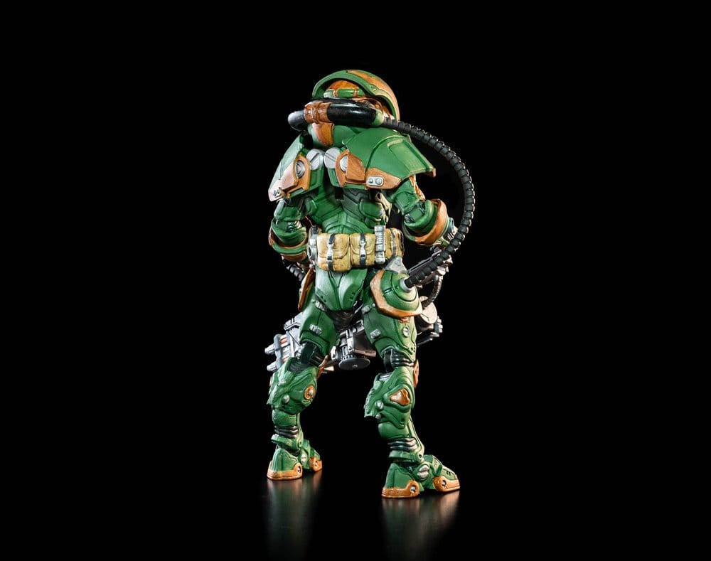 Cosmic Legions Actionfigur T.U.5.C.C. Heavy Gunner [4]