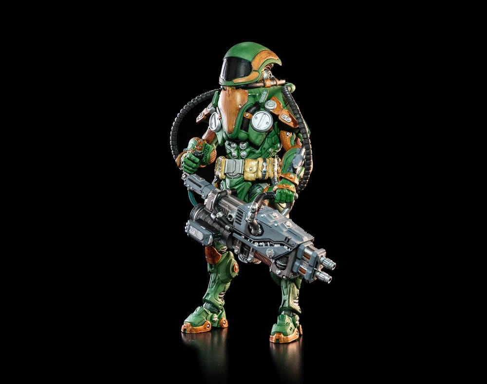 Cosmic Legions Actionfigur T.U.5.C.C. Heavy Gunner [9]