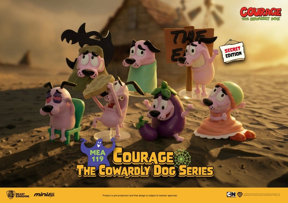 Courage the Cowardly Dog Mini Egg Attack Blind Box Figures Assortment 8 cm (6) [9]