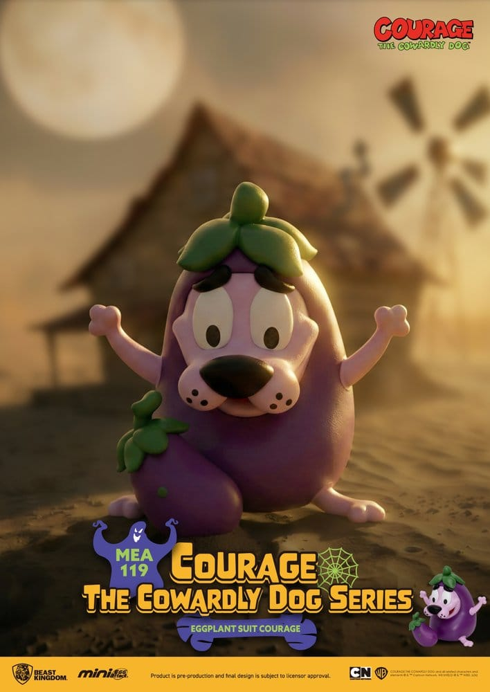 Courage the Cowardly Dog Mini Egg Attack Blind Box Figures Assortment 8 cm (6) [4]