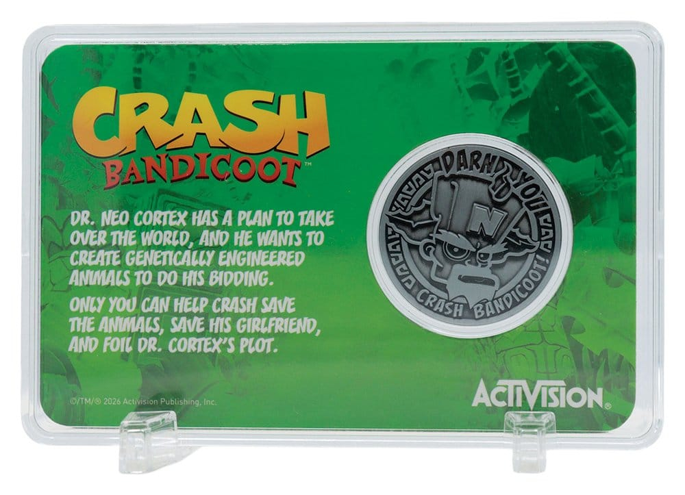 Crash Bandicoot Collectable Coin Presentation Limited Edition [5]