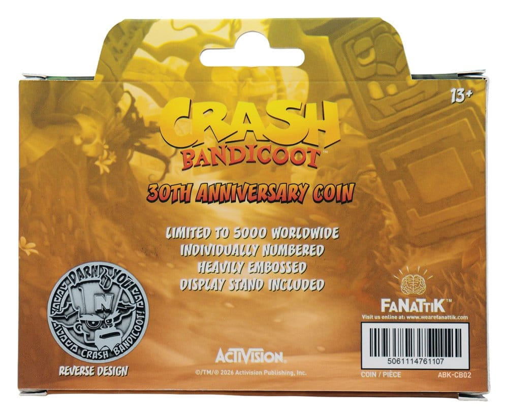 Crash Bandicoot Collectable Coin Presentation Limited Edition [2]