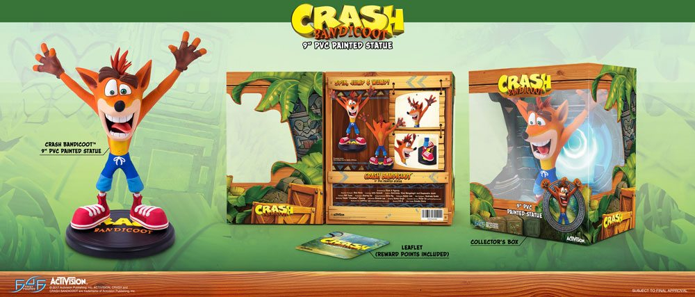Crash Bandicoot N. Sane Trilogy PVC Statue Crash Bandicoot 23 cm [11]