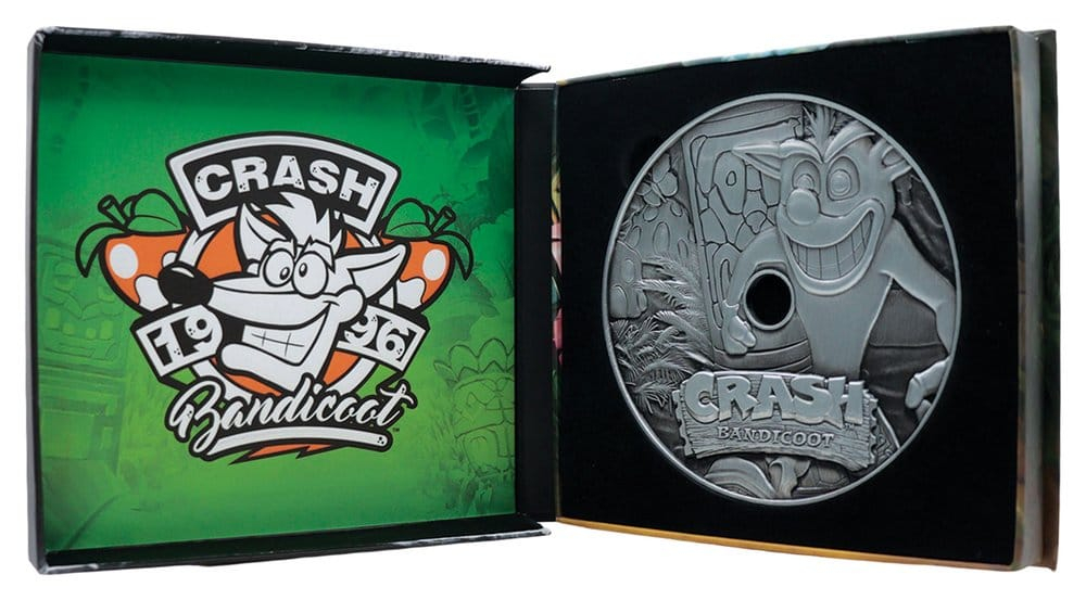 Crash Bandicoot Replica Metal CD-ROM Collectible Limited Edition 11 cm [7]