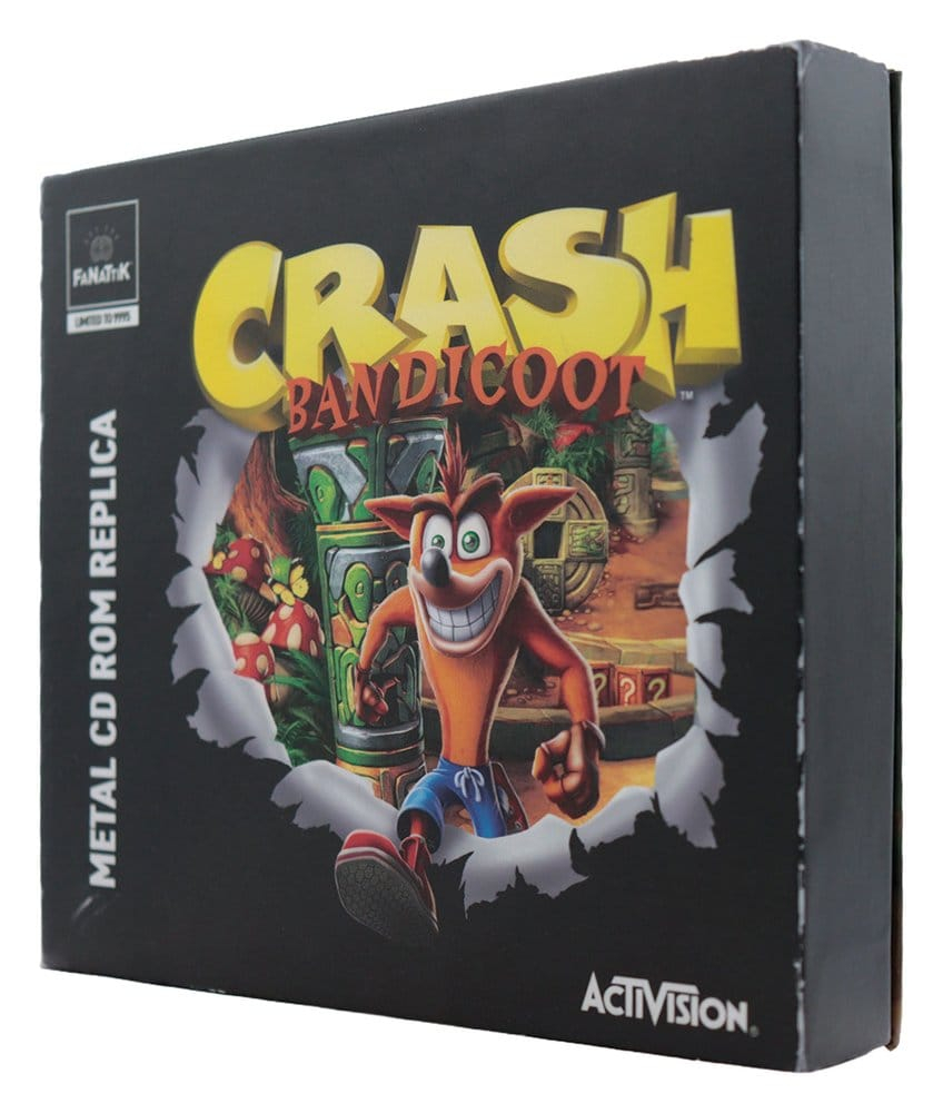 Crash Bandicoot Replica Metal CD-ROM Collectible Limited Edition 11 cm [4]