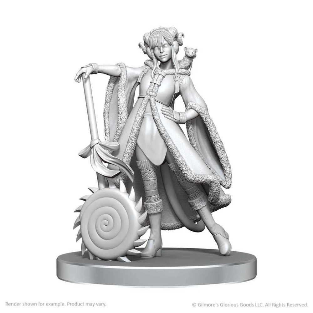 Critical Role Unpainted Miniatures – Jester Lavorre & Fjord Stone [2]
