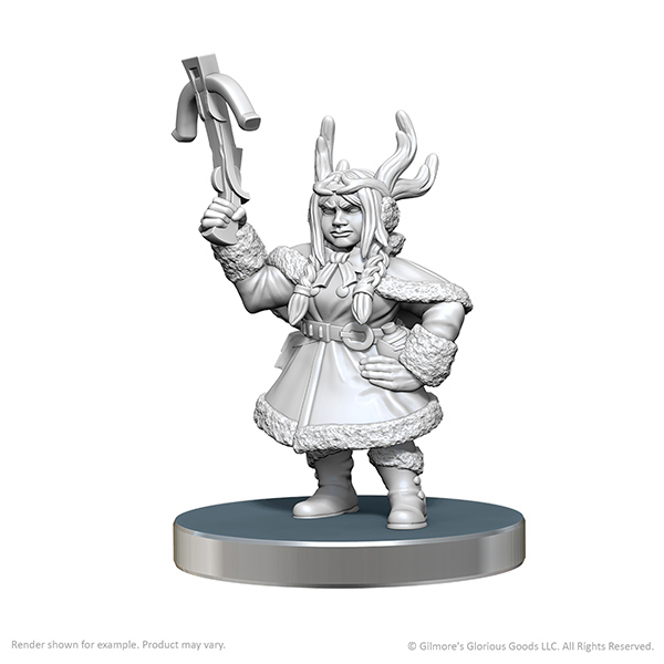 Critical Role Unpainted Miniatures – Veth Brenatto & Nott the Brave [2]