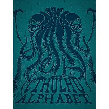 Cthulhu Alphabet - Cerulean Foil (Hardback) [1]