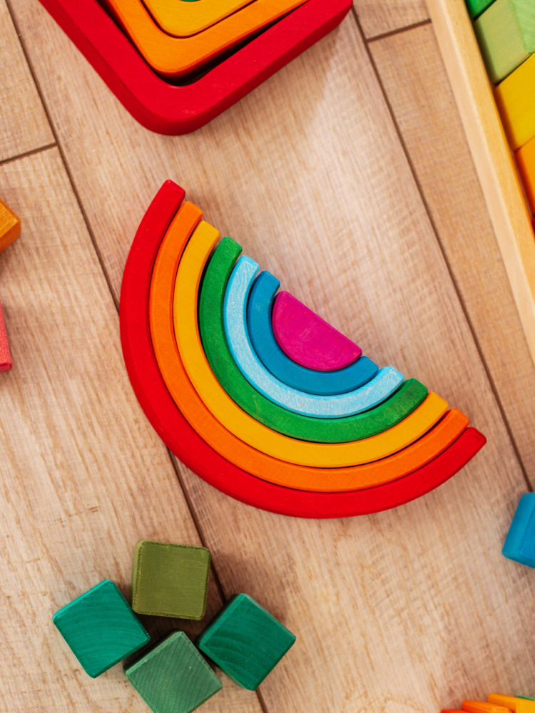 Curcubeu mediu, jucarie handmade [3]