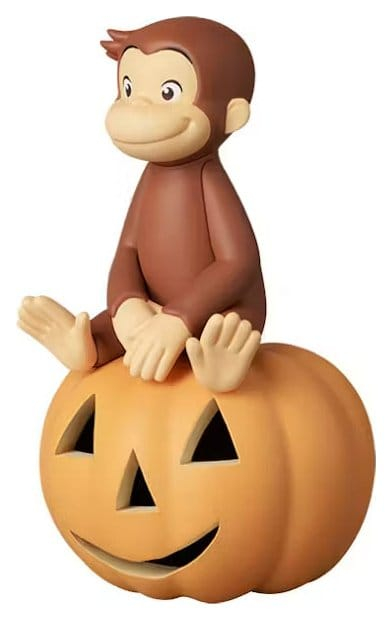 Curious George UDF Mini Figure w/Pumpkin 6 cm [2]