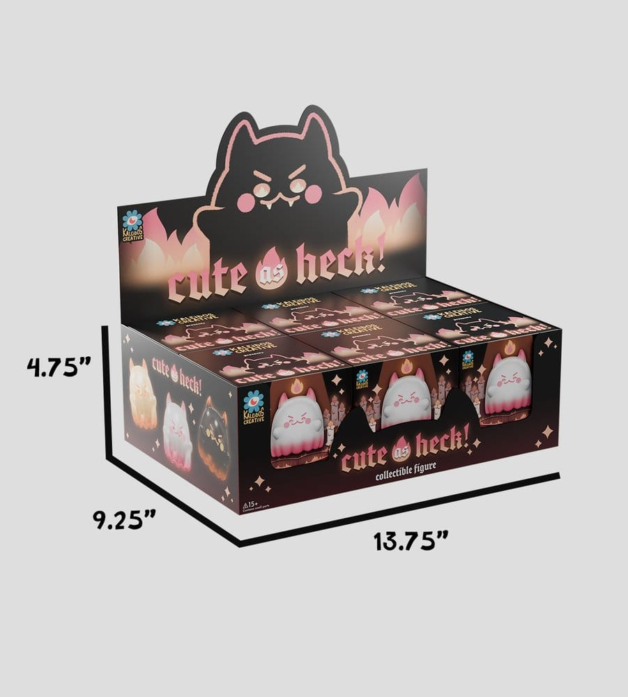 Cute As Heck Mini Figures S1 9 cm Blind Box Display (6) [10]