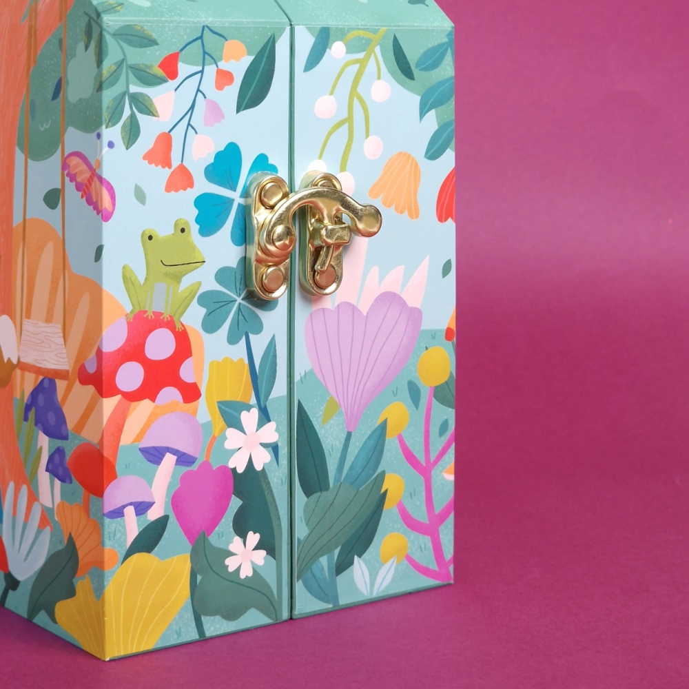 Cutie de bijuterii muzicala Casuta din copac, Svoora [4]