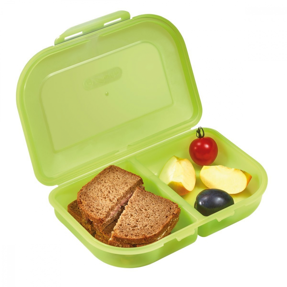 Cutie sandwich 2 compartimente, cu inchidere click – Herlitz [2]