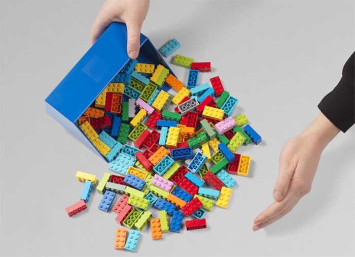 Cutii de strâns piese - albastru ?i ro?u [3]