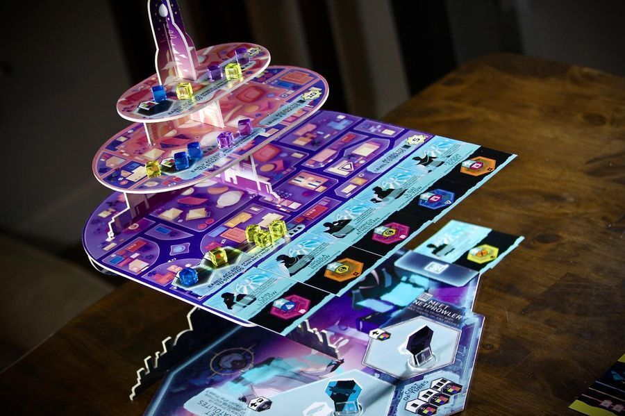 Cytress Cyberpunk Strategy Board Game pentru 1-4 Jucatori [2]
