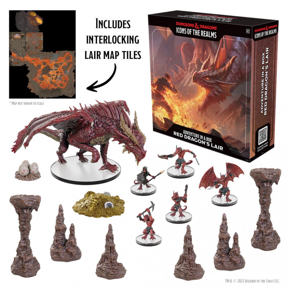 D&D Icons of the Realms: Adventure in a Box - Red Dragon's Lair [1]