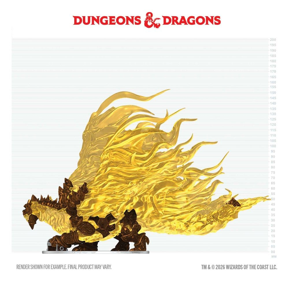 D&D Icons of the Realms Boxed prepainted Miniatures Hollow Dragon 18 cm [3]