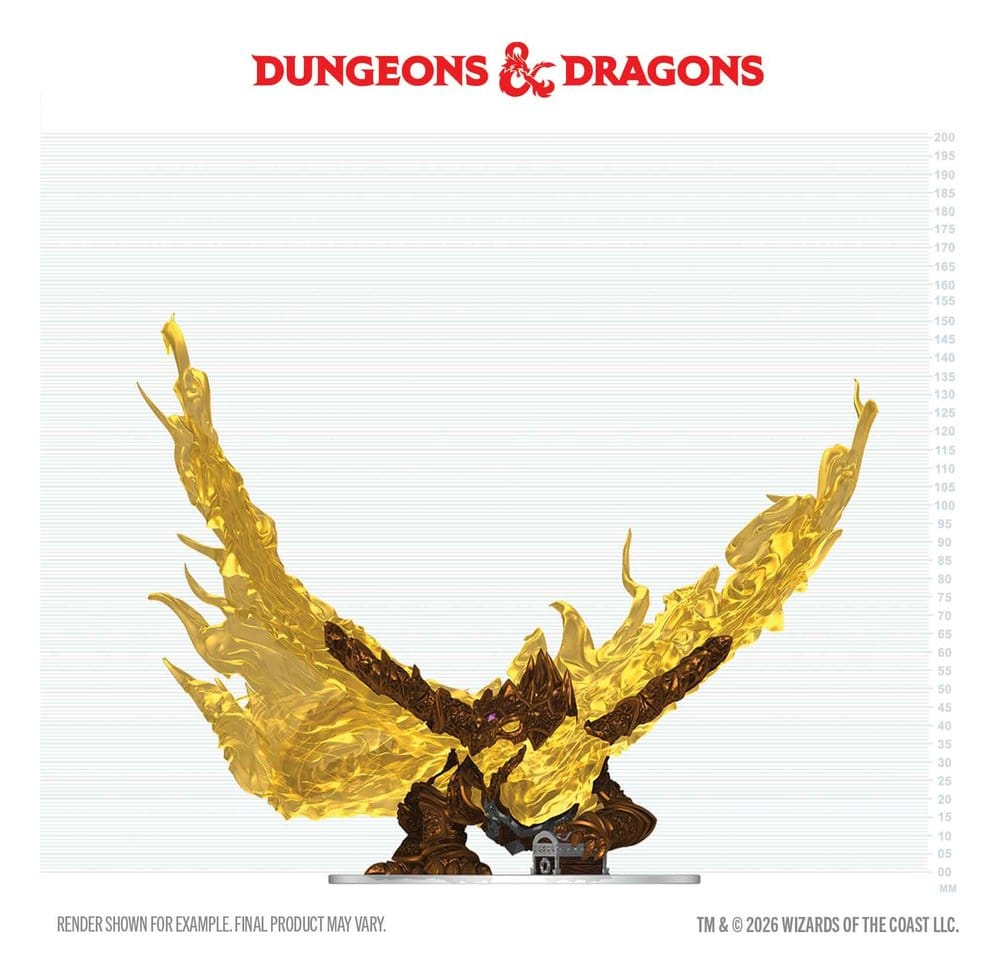 D&D Icons of the Realms Boxed prepainted Miniatures Hollow Dragon 18 cm [2]
