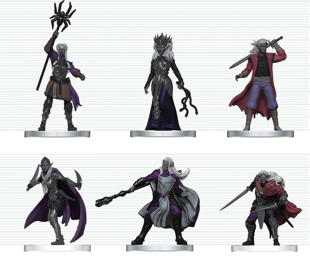 D&D Icons of the Realms Mini Figures Drow Warband 20 cm [2]