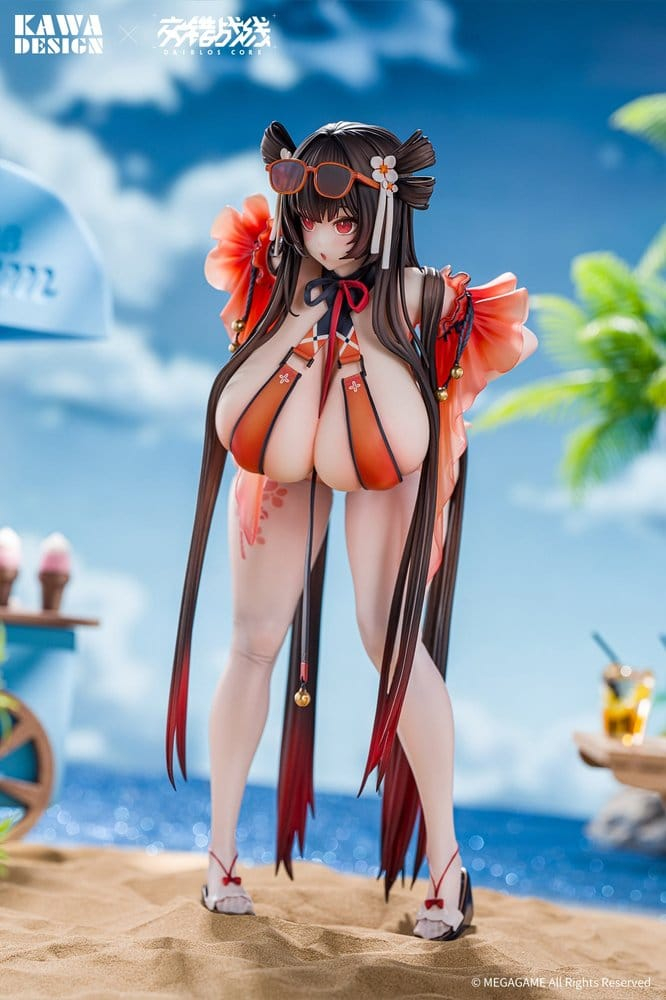 Daiblos Core PVC Figure 1/6 Maree Rouge Rakubai no Utage 25 cm [7]