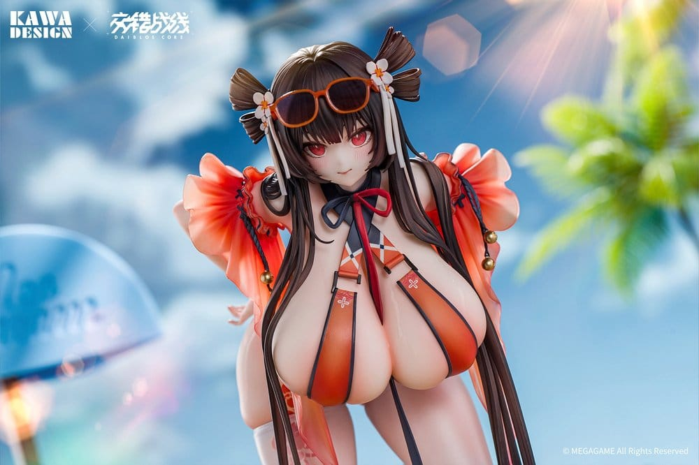 Daiblos Core PVC Figure 1/6 Maree Rouge Rakubai no Utage Wet Ver. 25 cm [2]