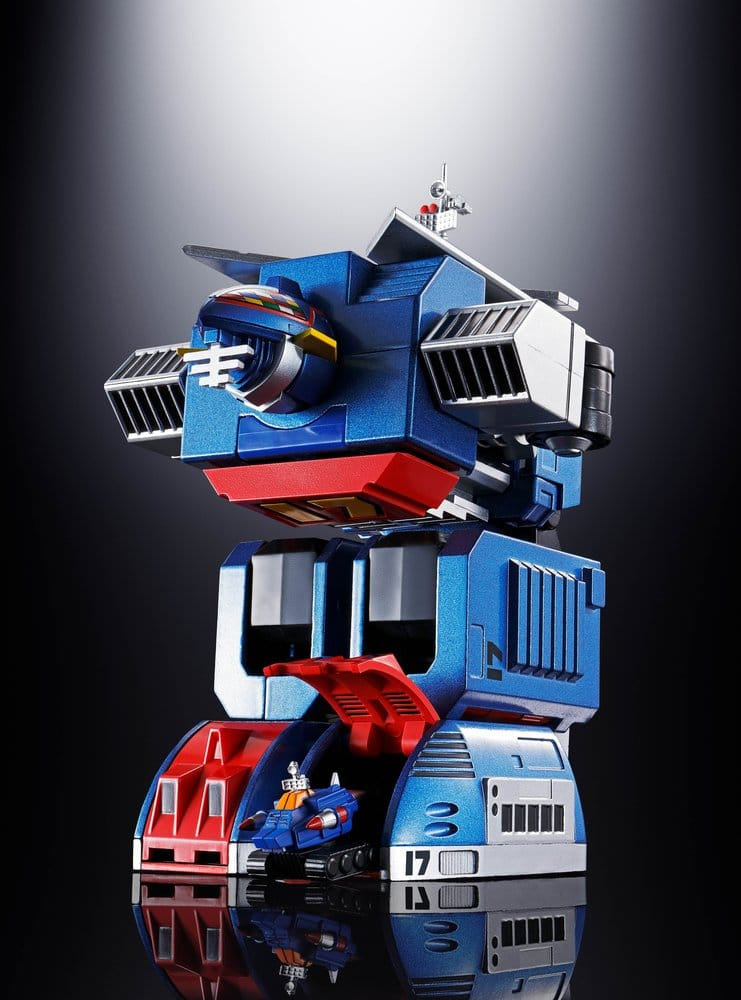 Daitetsujin 17 Soul of Chogokin Diecast Action Figure GX-101S Daitetsujin 17 & 18 Graviton Box 18 cm [10]
