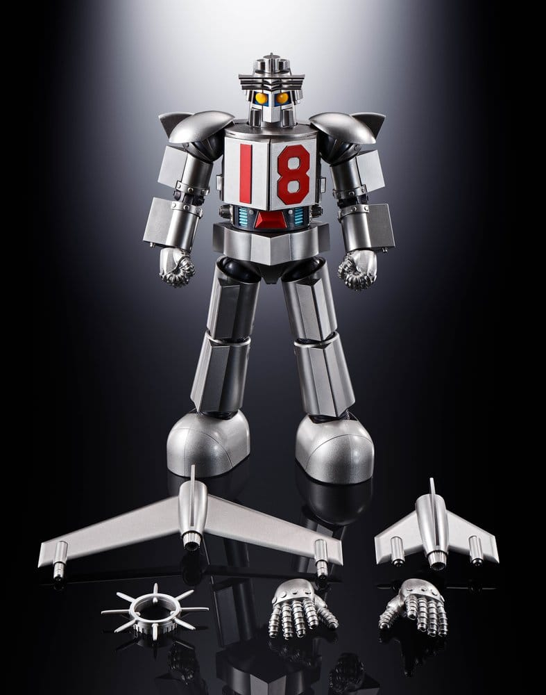 Daitetsujin 17 Soul of Chogokin Diecast Action Figure GX-101S Daitetsujin 17 & 18 Graviton Box 18 cm [16]