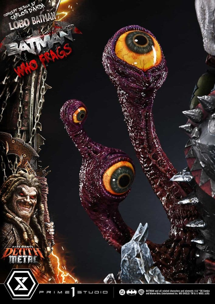 Dark Nights: Death Metal Museum Masterline Statue 1/3 Lobo Batman: Batman Who Frags 81 cm [15]