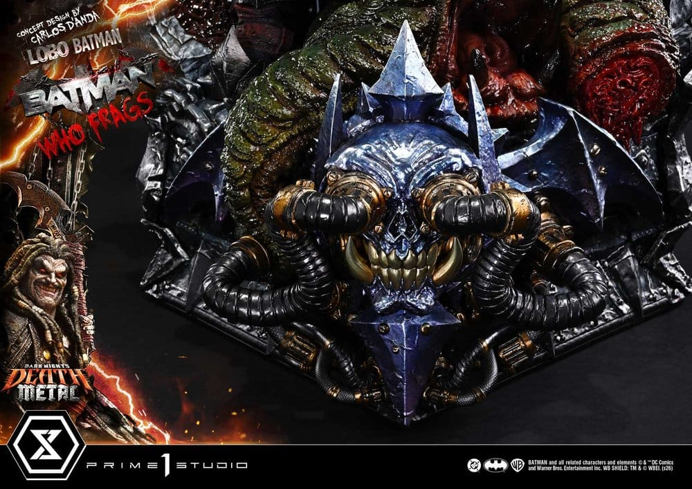Dark Nights: Death Metal Museum Masterline Statue 1/3 Lobo Batman: Batman Who Frags Deluxe Bonus Version 81 cm [23]