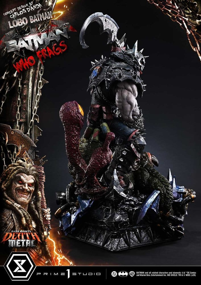 Dark Nights: Death Metal Museum Masterline Statue 1/3 Lobo Batman: Batman Who Frags Deluxe Version 81 cm [21]
