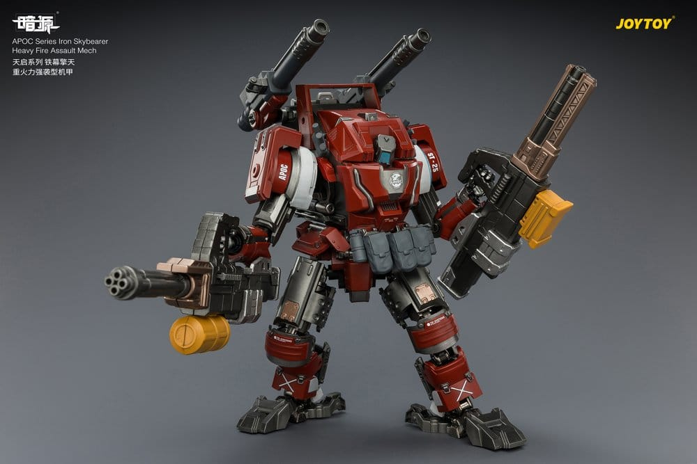 Dark Source APOC Series Action Figure Iron Skybearer Heavy Fire Assault Mech ST-8625 17 cm [11]