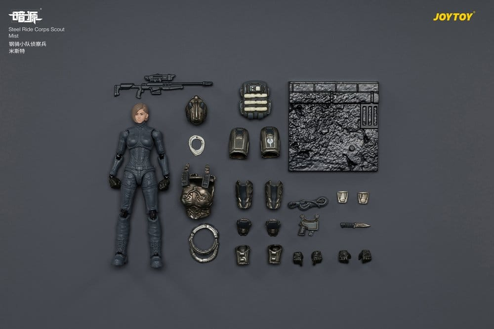 Dark Source Steel Ride Corps Action Figure Scout Mist 8 cm [8]