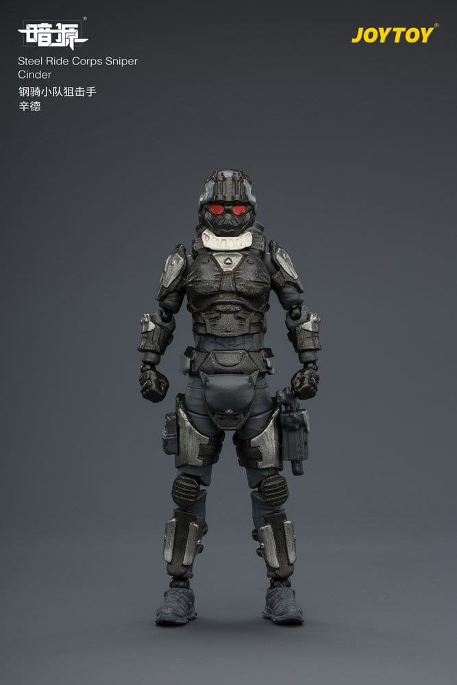 Dark Source Steel Ride Corps Action Figure Sniper Cinder 8 cm [15]