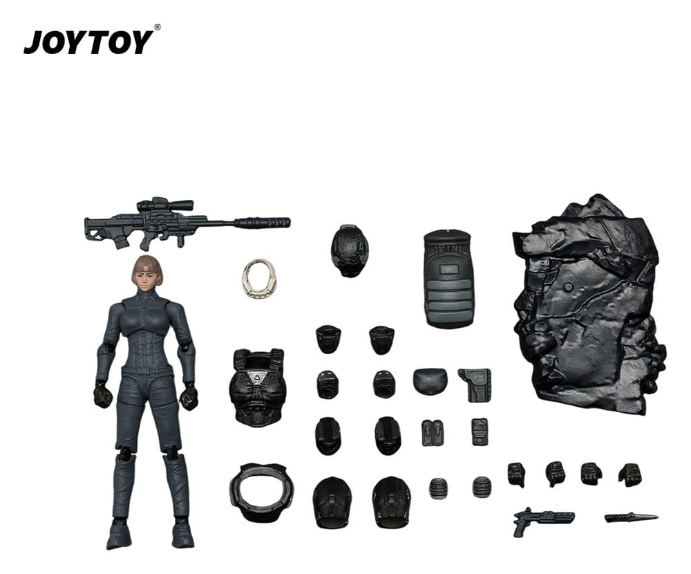 Dark Source Steel Ride Corps Action Figure Sniper Cinder 8 cm [5]