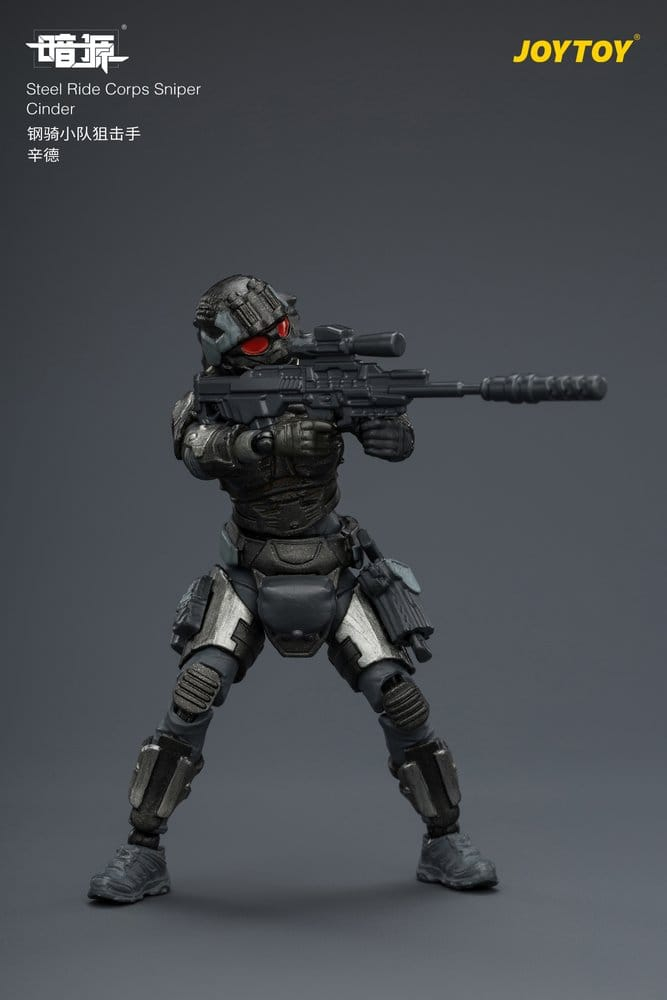 Dark Source Steel Ride Corps Action Figure Sniper Cinder 8 cm [11]