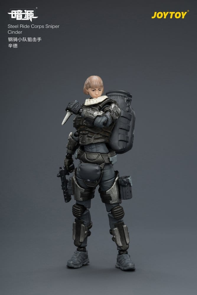 Dark Source Steel Ride Corps Action Figure Sniper Cinder 8 cm [14]
